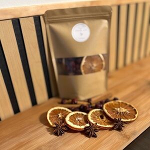 Dried Orange Slices in Kraft Bag